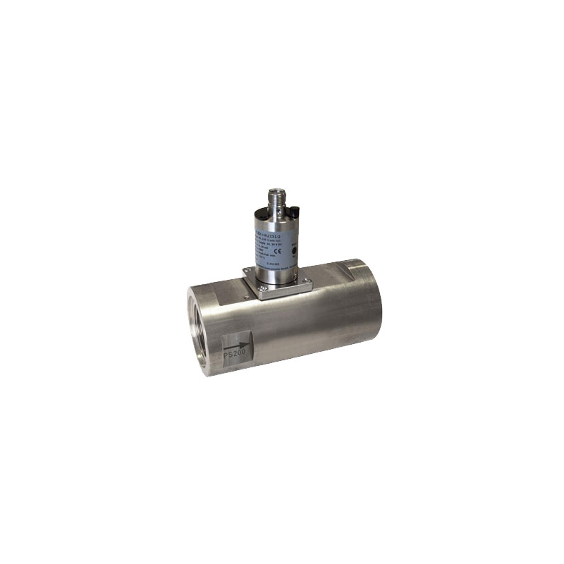 FLEX-HR2VE – Transmetteur de débit DN 32 à DN 50, 4–20 mA / 0–10 V, matériau laiton