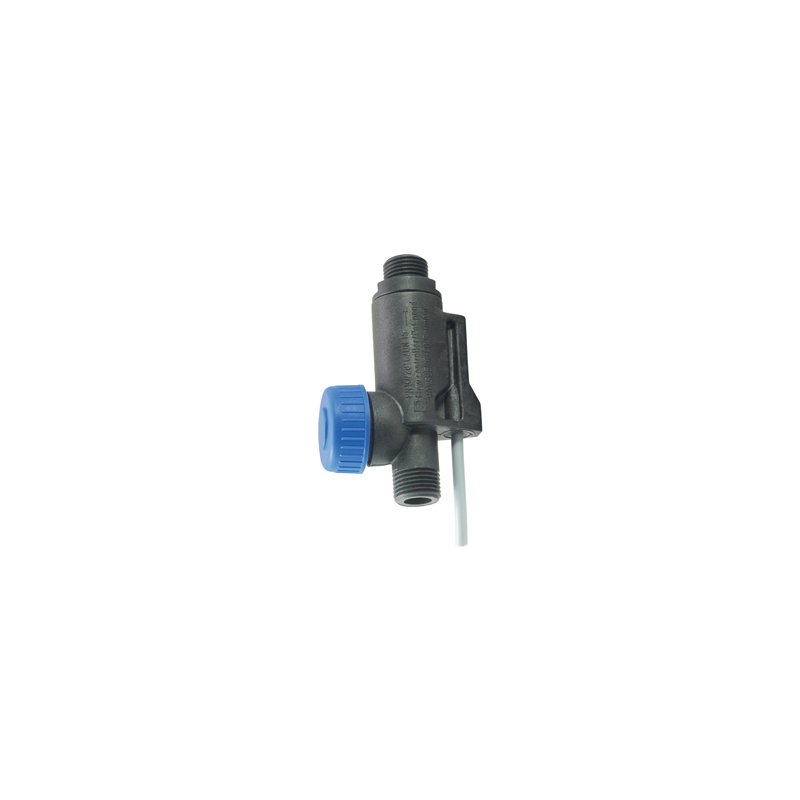 FX – Interrupteur de débit DN 15, principe piston, interrupteur à lames, plastique