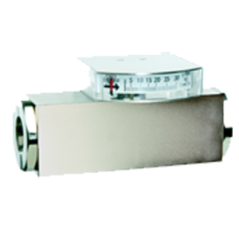 H1O H2O – Indicateur de débit DN 8 à DN 25, piston, laiton/acier inoxydable