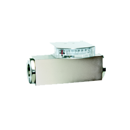 H1O H2O – Indicateur de débit DN 8 à DN 25, piston, laiton/acier inoxydable
