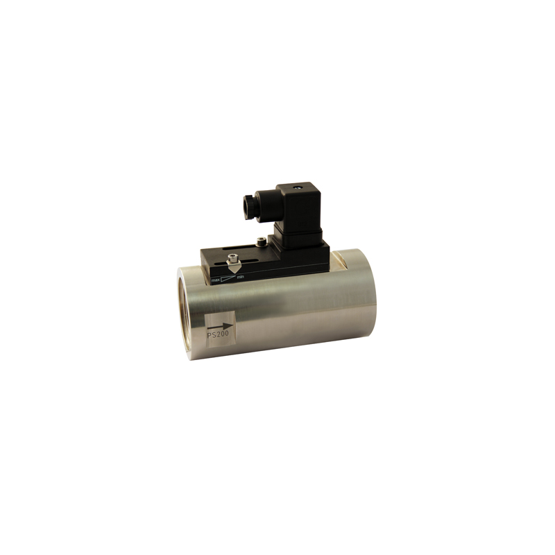 HR2VK1 – Indicateur de débit DN 32 à DN 50, fluides visqueux, connecteur DIN 43650, interrupteur à lames