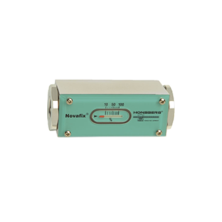 M1J – Interrupteur de débit à piston DN 8–25, plage 0,4–60 l/min, laiton/acier inoxydable