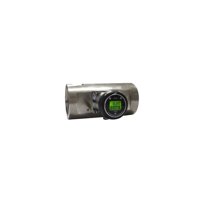 OMNI-HR2E – Transmetteur de débit avec écran LCD, 4–20 mA / 0–10 V, DN 32–50