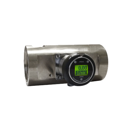 OMNI-HR2E – Transmetteur de débit avec écran LCD, 4–20 mA / 0–10 V, DN 32–50