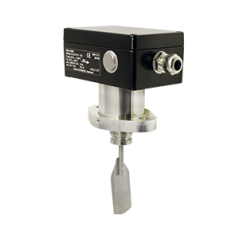 UBX-025 – Moniteur de débit à déflecteur, contact microrupteur, DN 65–100, laiton/acier inoxydable