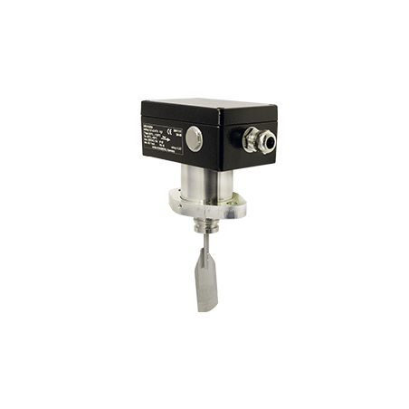 UBX-025 – Moniteur de débit à déflecteur, contact microrupteur, DN 65–100, laiton/acier inoxydable