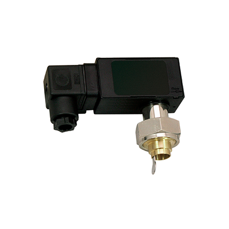 UM3K-…G/A – Interrupteur de débit avec pièce en T, contact microrupteur, DN 10–50, laiton/acier inoxydable