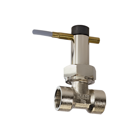 UR1-/UR2…G/A – Interrupteur de débit avec pièce en T, contact à lames souples, DN 10–50, laiton/acier inoxydable/POM