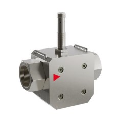 Transmetteur/interrupteur de débit LABOPLUS-RRH | Débitmètre à roue à aubes – Boîtier métallique et tige céramique