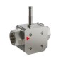 Transmetteur/interrupteur de débit LABOPLUS-RRH | Débitmètre à roue à aubes – Boîtier métallique et tige céramique