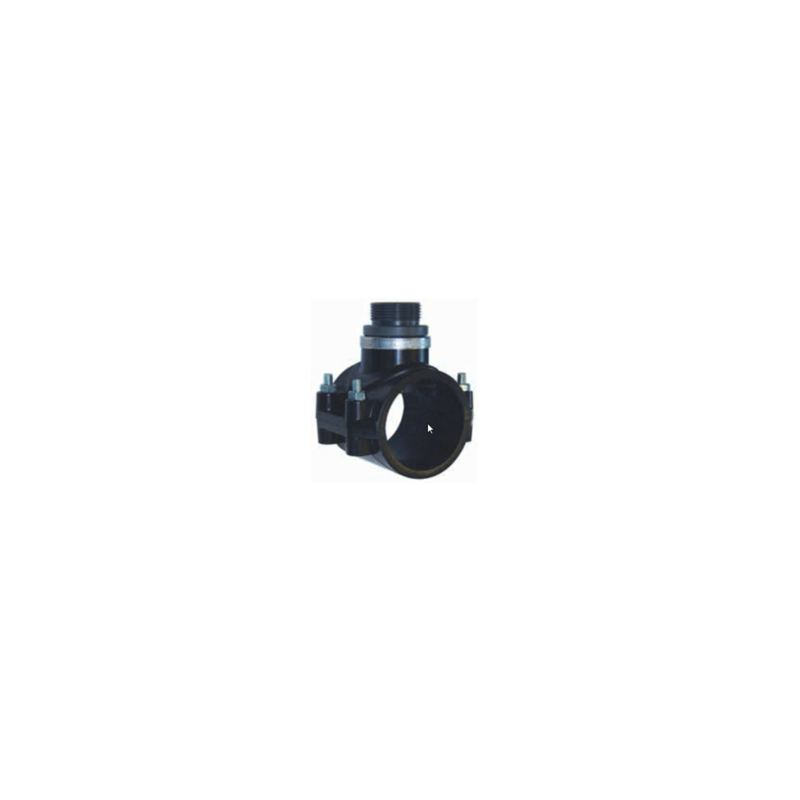 Pince de taraudage BBI-032H | Montage transmetteurs de débit RR-032 – Tuyaux PVC-U Ø 63–160 mm