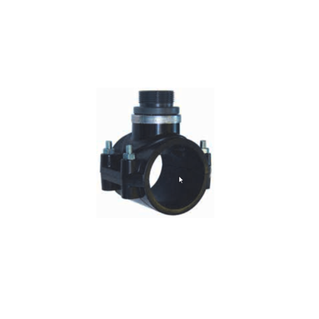 Pince de taraudage BBI-032H | Montage transmetteurs de débit RR-032 – Tuyaux PVC-U Ø 63–160 mm