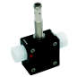 Interrupteur de débit électronique LABO-RRI-S | Boîtier plastique, raccord DN 10–25 – Configurable