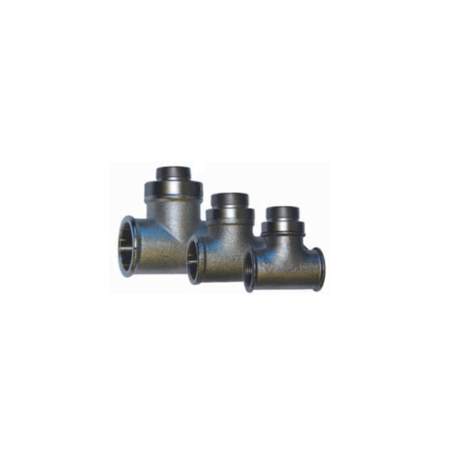 Pièce en T TS32 | Raccord métallique fileté femelle | Tuyaux DN 32 à DN 50 | Compatible RRI-032 / RRH-032