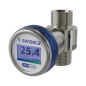 Transmetteur/Interrupteur de débit OMNIPLUS-RT | IO-Link intégré | Mesure turbine pour fluides à faible viscosité | Boîtier inox