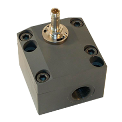 Volumètre à roue dentée LABO-VHZ-S | Interrupteur de débit configurable pour fluides visqueux