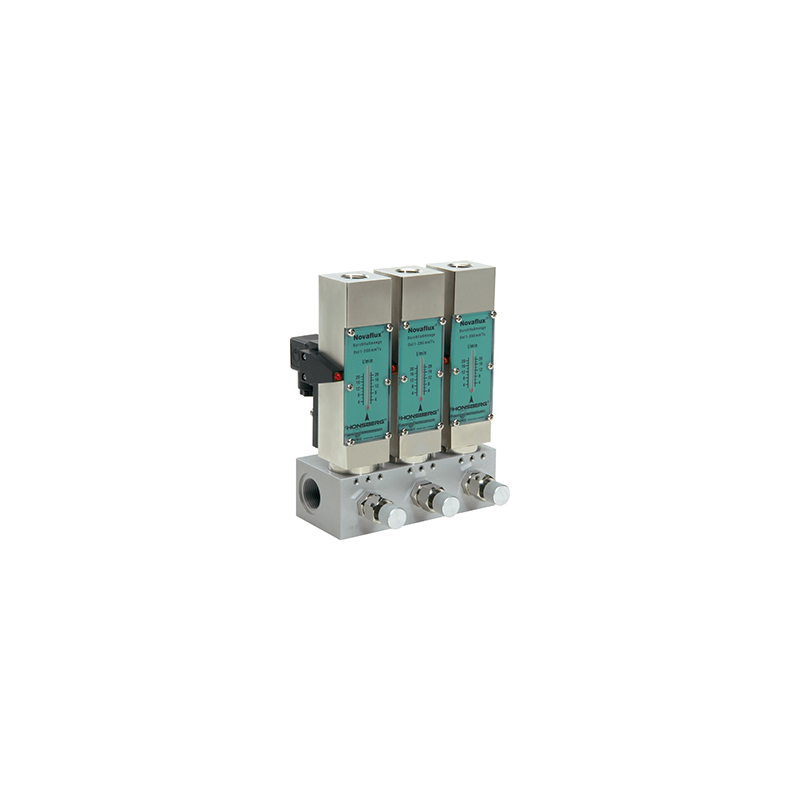 Bloc collecteur VB – Distribution simple ou multiple pour débitmètres NJ/NJV