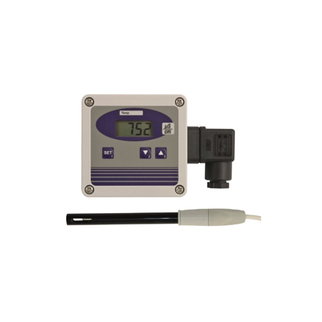 Transducteur de conductivité GLMU400-SW | Cellule LFE 400-RW graphite, compensation température, 4..20 mA