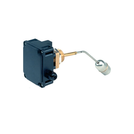 Interrupteur de niveau MWI-025HM/K | Horizontal, flotteur, double contact microrupteur