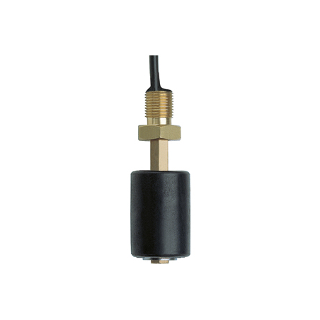 Interrupteur de niveau NMS-004HM047 | Vertical, flotteur, contact à lames souples, laiton/NBR