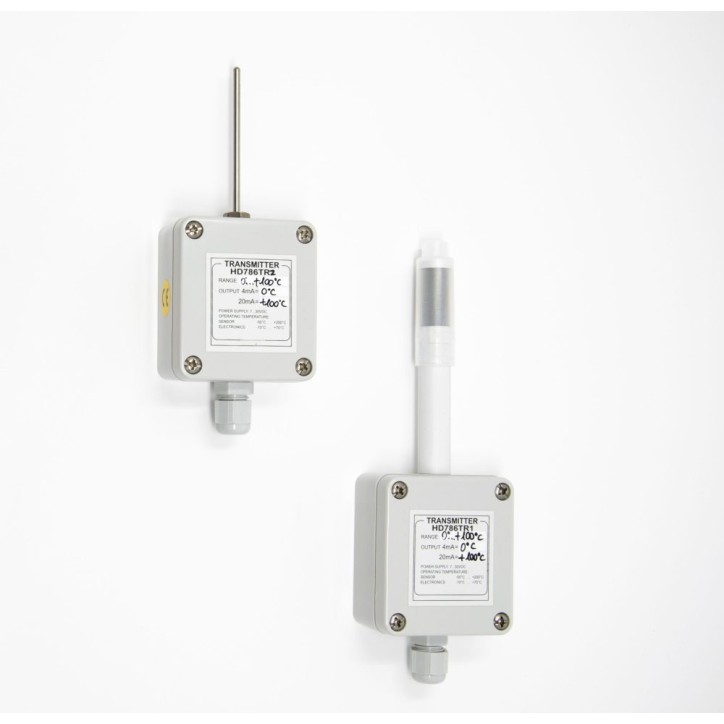 Transmetteur de température configurable – Montage mural