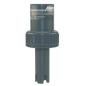 Raccord intégré EA1200 / EA2200 | Protection électrode pH, raccord PVC-U, tête UNICON-pH