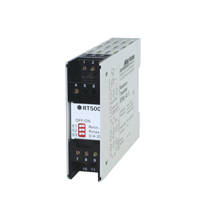 Transducteur de résistance RT500 – Mesure 0…50 Ω à 100 kΩ, programmable pédagogiquement