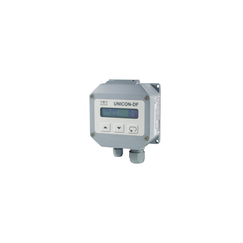Convertisseur de débit UNICON-DF – Écran LCD et alimentation par boucle de courant