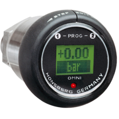 Transmetteur de pression OMNI-P1 | Membrane céramique | Plage 1–100 bar | Sorties analogiques et relais