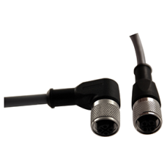 Câble de connexion M12x1 K04U/K05U | 4 ou 5 broches | Avec ou sans blindage | Matériau PU