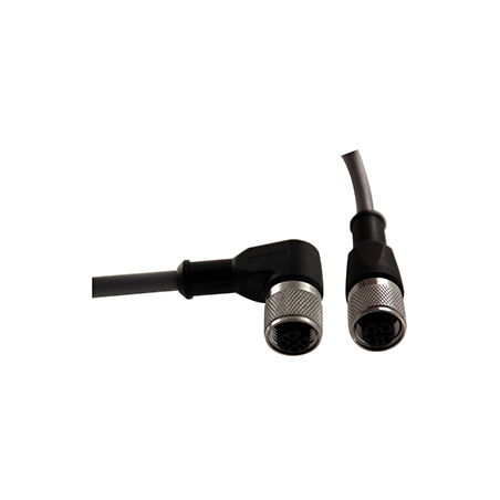 Câble de connexion M12x1 K04U/K05U | 4 ou 5 broches | Avec ou sans blindage | Matériau PU