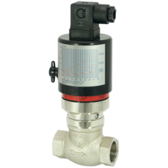 Interrupteur de flux VM-…GR | Principe piston | Micro-interrupteur | DN 10–80 | Laiton