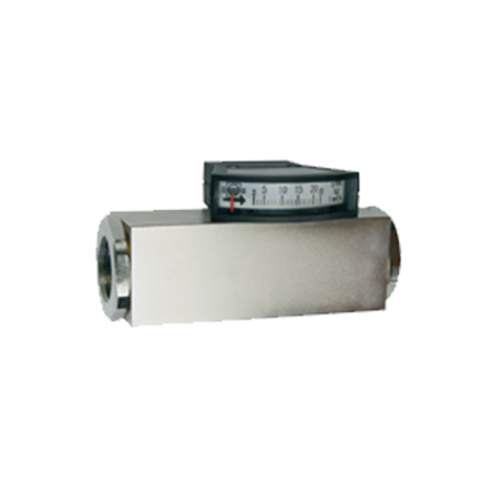 Indicateur de débit H1O1 / H2O1 | Piston – DN 8 à 25 – Plage 0,1 à 65 l/min – Laiton/Inox
