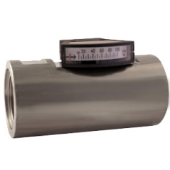 Interrupteur de débit HR2VO1 | Pour fluides visqueux – DN 32 à 50 – Laiton/Inox – Indicateur de débit