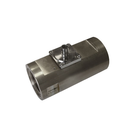 Transmetteur de débit LABO-HR2E-I/U/F/C | Débitmètre pour eau – DN 32 à 50 – Jusqu’à 300 l/min – Laiton