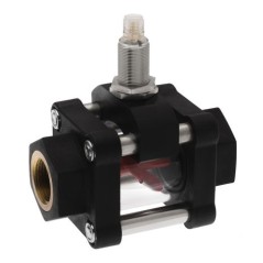 Transmetteur de débit METER – TCV / TCO | Débitmètre hélice bidirectionnel – Liquides – Laiton/Verre