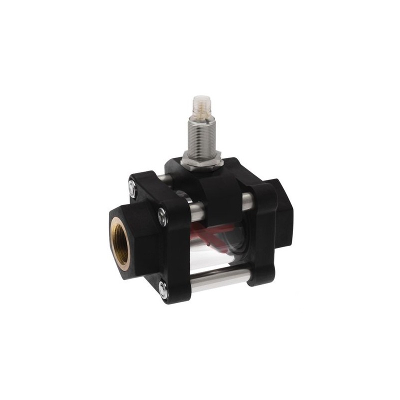 Transmetteur de débit METER – TCV / TCO | Débitmètre hélice bidirectionnel – Liquides – Laiton/Verre