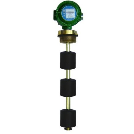 Interrupteur à flotteur ATEX Exd MULTIPOINT–O | Laiton – Flotteur spansil – Jusqu’à 6 points