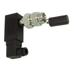 Interrupteur de niveau horizontal NW3-020HM/K | Laiton / Acier inoxydable – Contact à lames souples