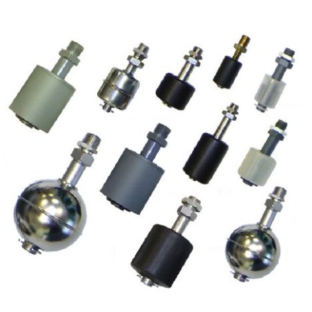 Interrupteur à flotteur SIMPLE | Laiton, Acier inoxydable, PVC, PVDF – Contact à lames souples