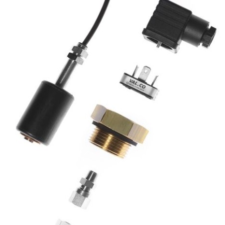 Interrupteur à flotteur SIMPLE – KIT.S1 | Kit d’automontage – Laiton / Flotteur spansil – Tube 500 à 1500 mm