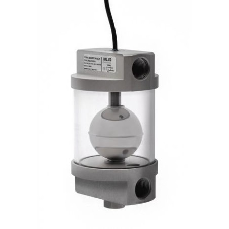 Interrupteur à flotteur SIMPLE NG1 | Montage de contournement – Boîtier transparent – Acier inoxydable