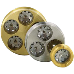 KM-…A | Limiteur de débit en laiton/acier inoxydable, jusqu’à 210 l/min, DN 32-80, 200 °C