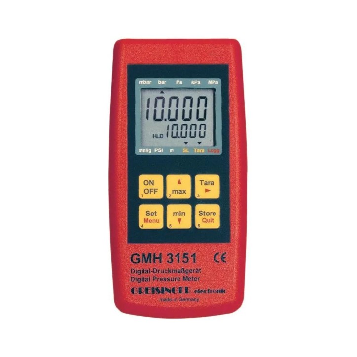 Appareil portable de mesure de pression avec enregistreur Appareil portable de mesure de pression avec enregistreur