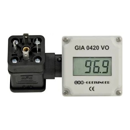 Indicateur autoalimenté pour convertisseurs de mesure 4-20 mA – GIA0420VO