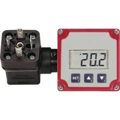 Indicateur autoalimenté intégrable pour convertisseurs de mesure 4-20A, avec touches
