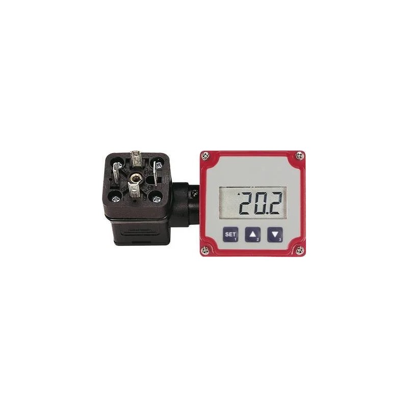 Indicateur autoalimenté intégrable pour convertisseurs de mesure 4-20A, avec touches