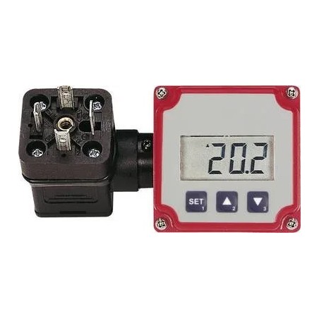 Indicateur autoalimenté intégrable pour convertisseurs de mesure 4-20A, avec touches