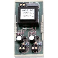Adaptateur secteur GNG220/2 – 230 V, sortie 2×18 V DC, montage sur rail