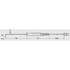 GOF500HO – Sonde de surface rapide pour mesures industrielles